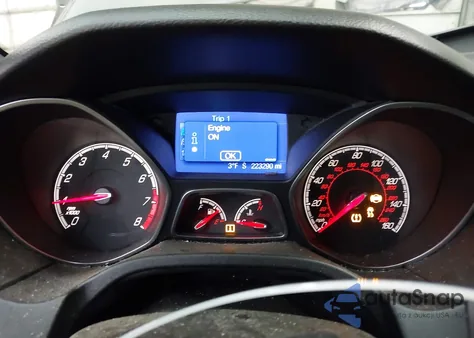 2013 Ford Focus St from USA, damaged, VIN 1FADP3L96DL331796